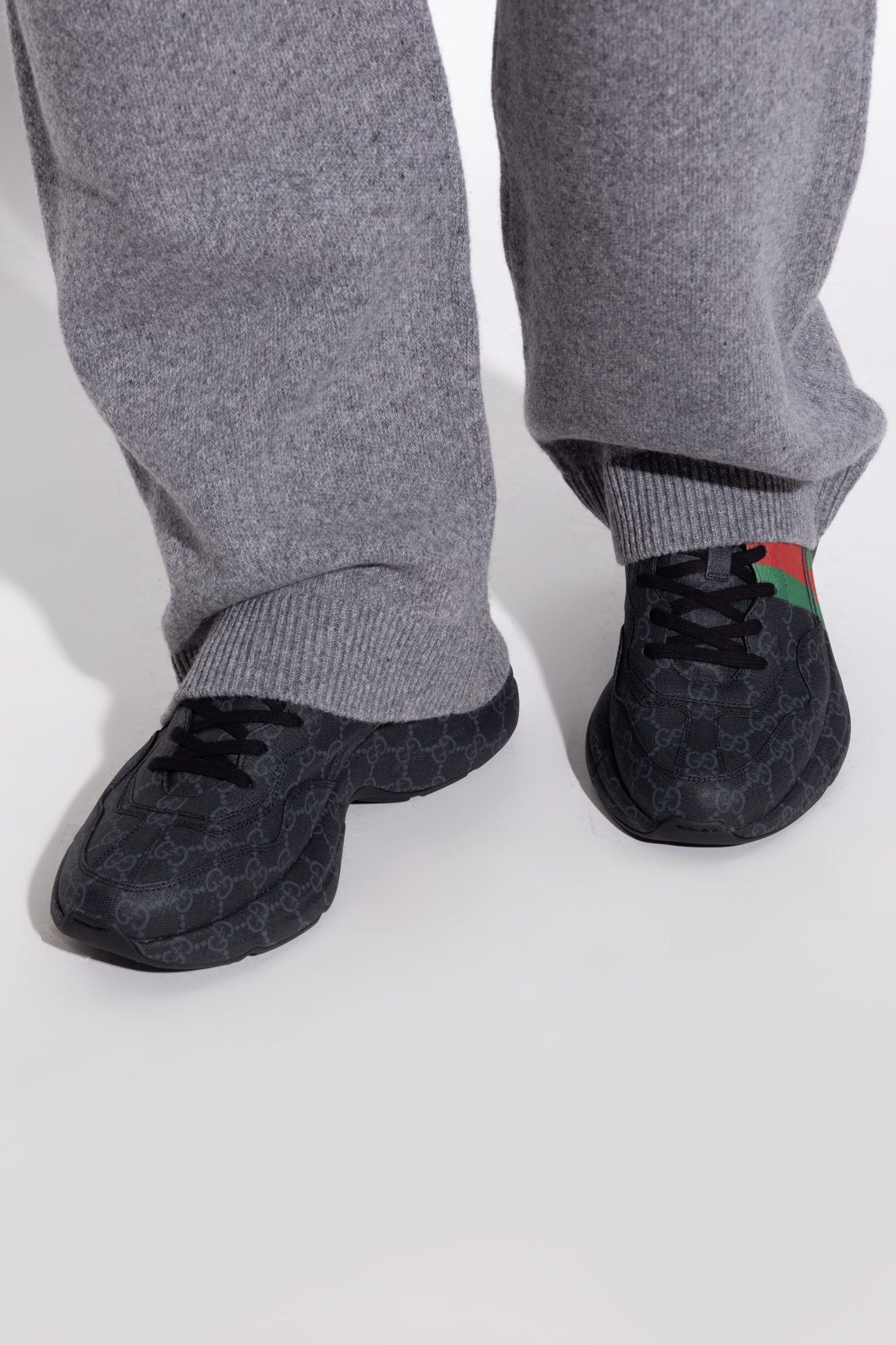 Black Sports shoes with logo Gucci - Vitkac AS